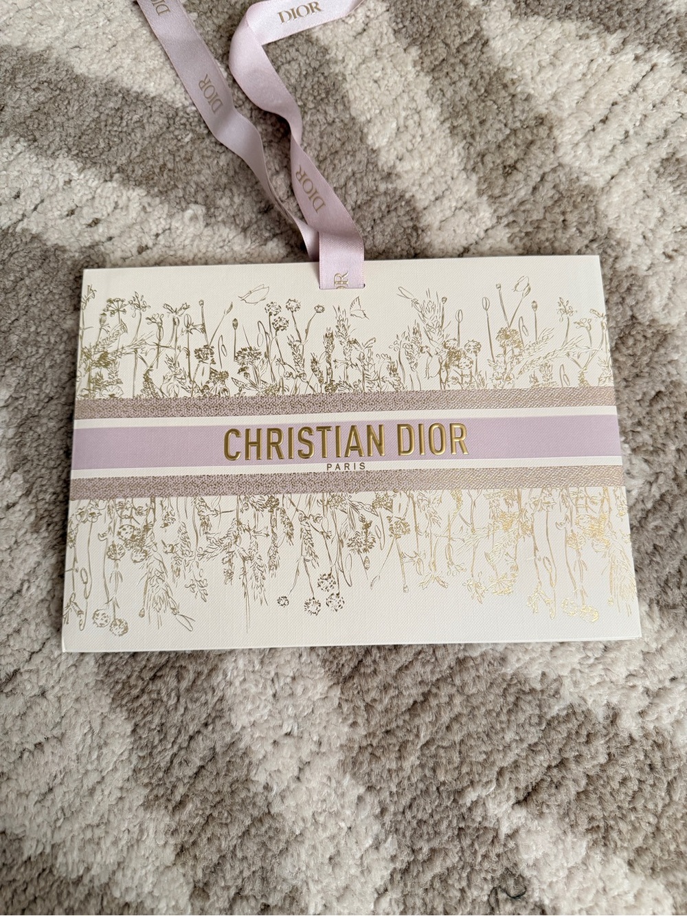 3/$15 Christian Dior Pink and Gold Mother’s day 2024 gift bag, limited edition